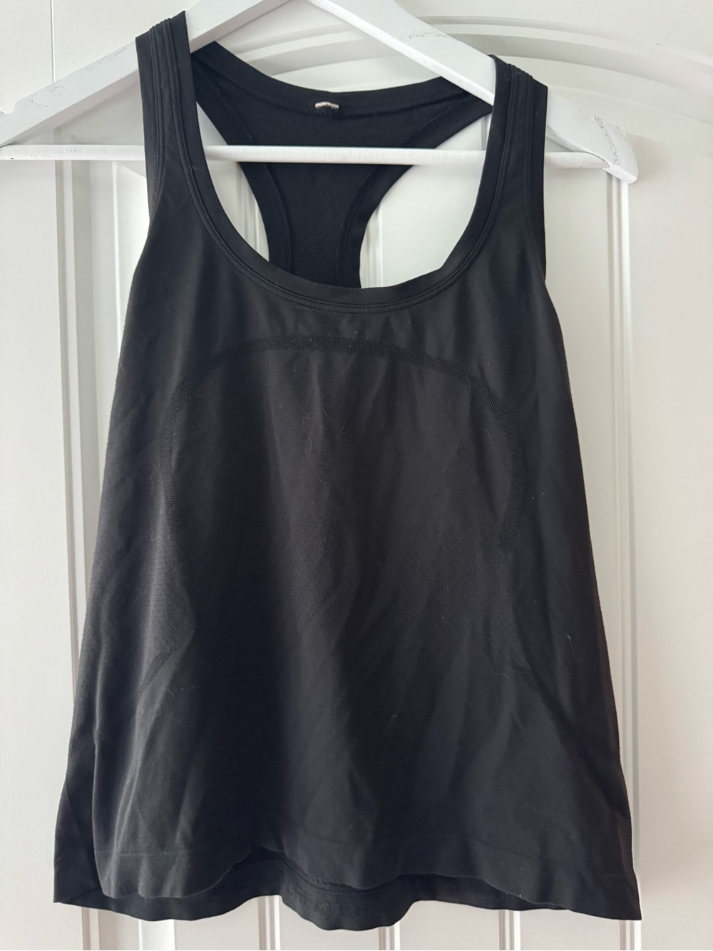 lululemon athletica Black Racerback Tank Top